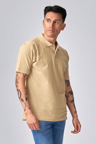 Basic Poloshirt - Khaki - TeeShoppen - Modalova