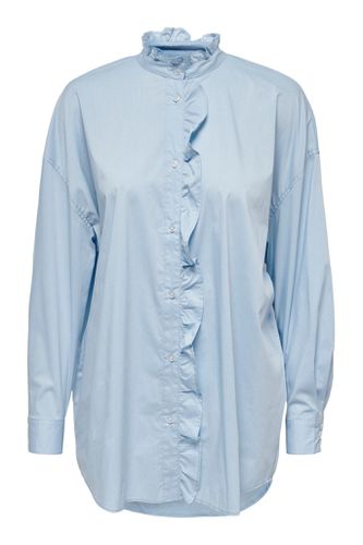 Sofia Frill Bluse - luftig blau - ONLY - Modalova