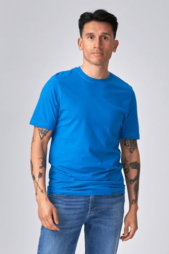 Bio -Basis -T -Shirt - Türkisblau - TeeShoppen - Modalova