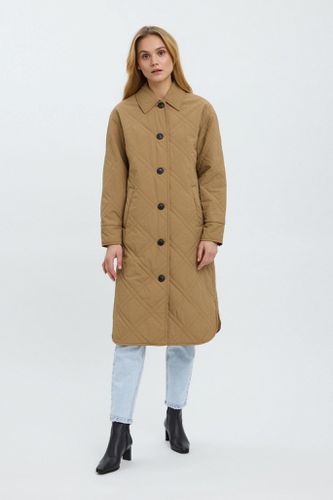 Ambere Merson Long Coat - Tigers Auge - Vero Moda - Modalova