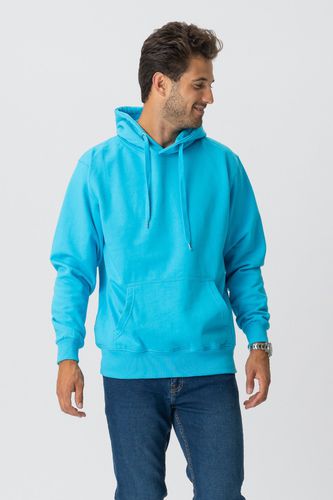 Basic Hoodie - Türkisblau - Male - TeeShoppen - Modalova