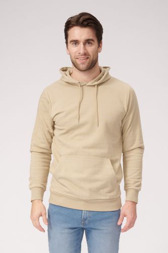 Basic Hoodie -Schweiß - dunkles Beige - Mann - TeeShoppen - Modalova