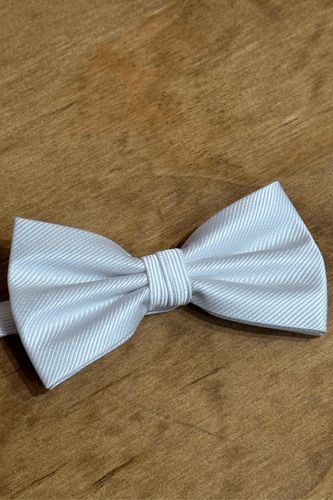 Bowtie - Weiß - Mann - TeeShoppen - TeeShoppen - Modalova