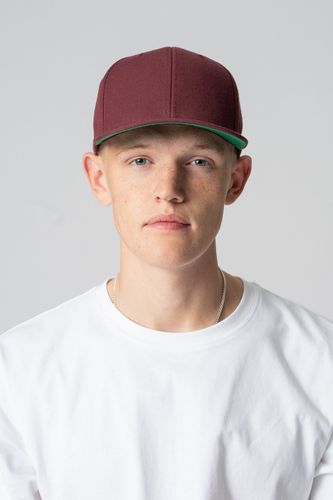 Klassiker Snapback - Kastanienbraun - Mann - TeeShoppen - Modalova