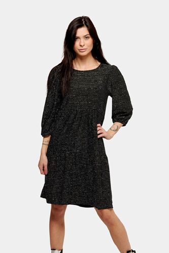 Kleid mit Glimmerstreifen - schwarz - Vero Moda - Modalova