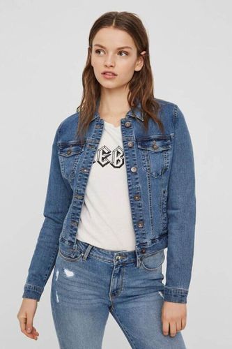 Heiße Soja -Denimjacke - mittelblauer Denim - Vero Moda - Modalova