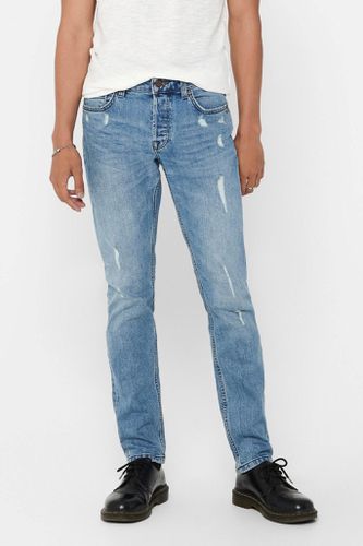 Loom Slim Fit Can Jeans - Denim - Slim fit - Mann - Only & Sons - Modalova