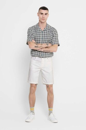 Strecke Shorts - Weiß - Mann - Only & Sons - Modalova