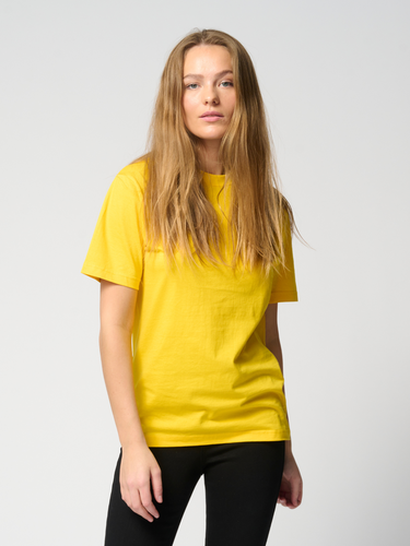 Oversized T -Shirt - Gelb - TeeShoppen - Modalova