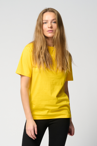 Oversized T -Shirt - Gelb - TeeShoppen - Modalova