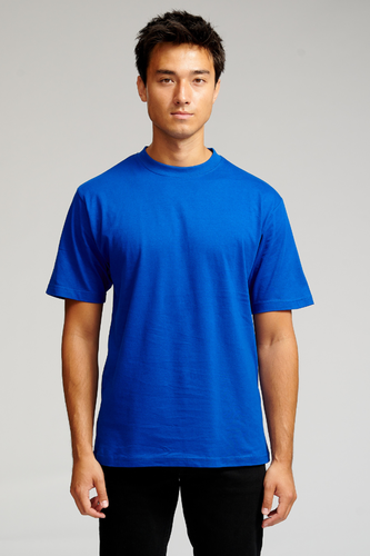 Oversized T -Shirt - Blau - Mann - TeeShoppen - Modalova