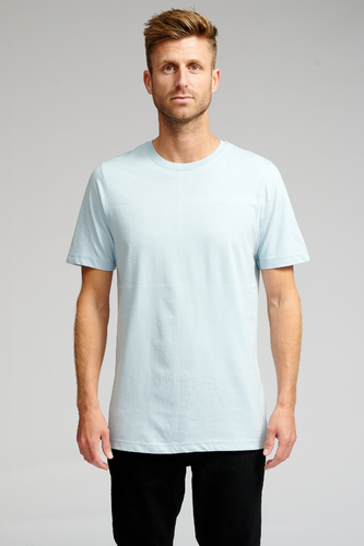 Basis T-shirt - Hellblau - Mann - TeeShoppen - Modalova