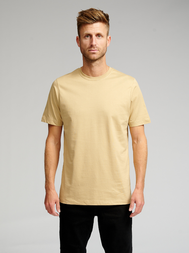 Basis T-shirt - Beige - Damen - TeeShoppen - Modalova