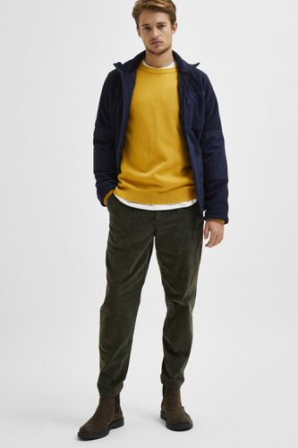 Slimtape-Repton Cord Pants - Waldnacht - Mann - Selected Homme - Modalova