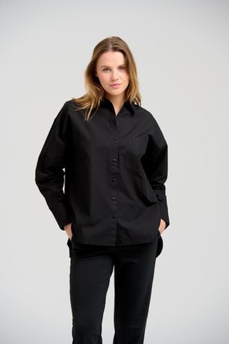 Entspanntes Hemd - schwarz - Female - TeeShoppen - Modalova