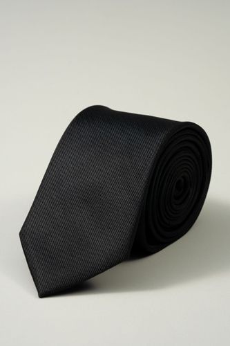 Krawatte - Schwarz - TeeShoppen - Modalova