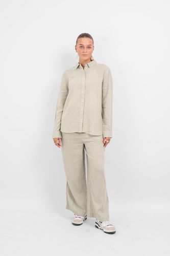 Tokyo Leinen Pants - Desert Sage - ONLY - Modalova