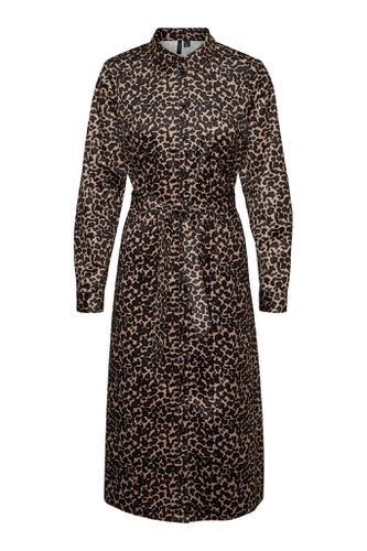 Ida -Kalb -Shirt -Kleid - Leo Silver Mink - Vero Moda - Modalova