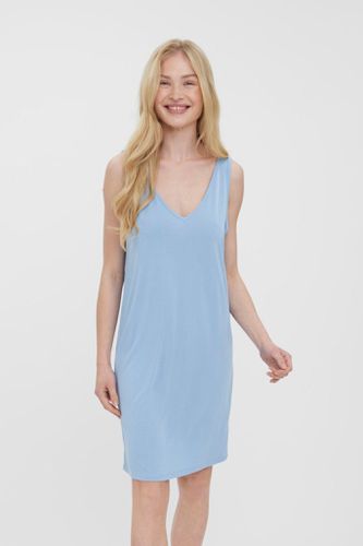 Filli V -Neck -Kleid - blaue Glocke - Vero Moda - Modalova