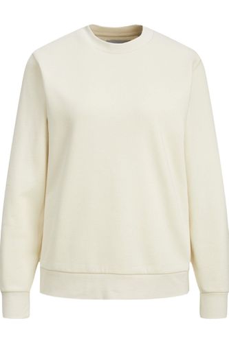 Basic Crewneck -Schweiß - leichtes Beige - Damen - TeeShoppen - Modalova