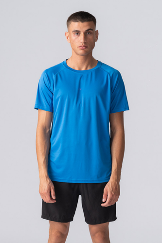 Trainingst -Shirt - Blau - Mann - TeeShoppen - Modalova