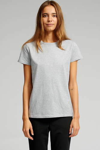 Basic T -Shirt - Oxford Gray - TeeShoppen - Modalova