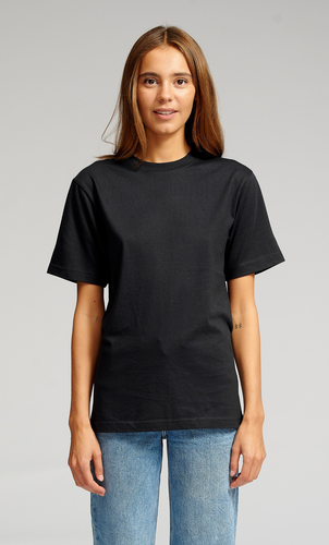 Oversized T -Shirt - Schwarz - TeeShoppen - Modalova