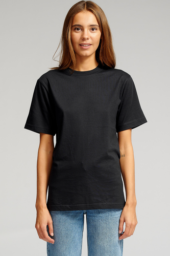 Oversized T -Shirt - Schwarz - TeeShoppen - Modalova