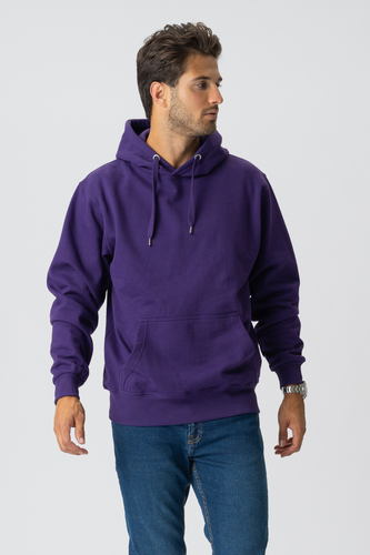 Basic Hoodie - lila - Mann - TeeShoppen - Modalova