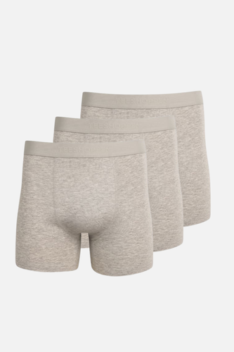 The Original Performance Trunks 3 -Pack - graue Melange - Damen - TeeShoppen - Modalova