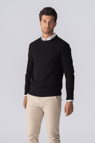 Pullover Roundneck - Schwarz - Mann - M - TeeShoppen - Modalova