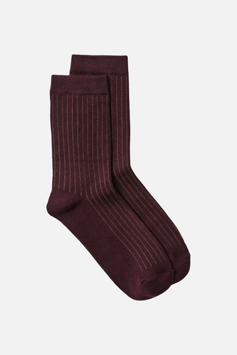 Cillie Solid Socken Winetasting - One-Size - Damen Socken - Vero Moda - Modalova