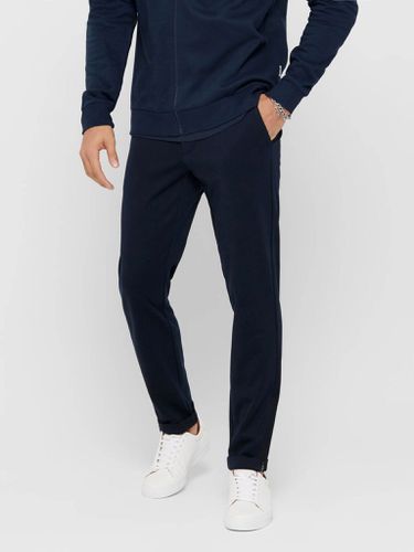 Markieren Pants Seitenzip - Marine - Male - Only & Sons - Modalova