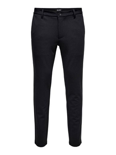 Markieren Pants - Schwarz gestreift - Male - Only & Sons - Modalova