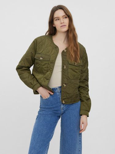 Nella Kurzjacke - dunkle Olive - Vero Moda - Modalova