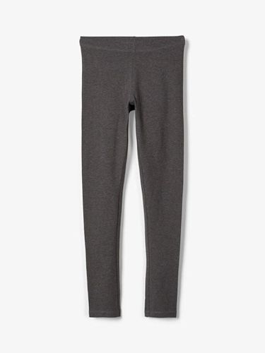 Basic Leggings in Baumwolle - dunkelgrau - Name It - Modalova