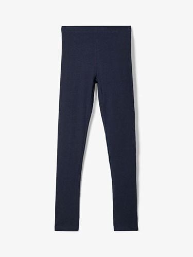 Basic Leggings in Baumwolle - Marine - Name It - Modalova