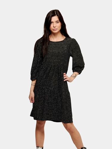 Kleid mit Glimmerstreifen - schwarz - Vero Moda - Modalova