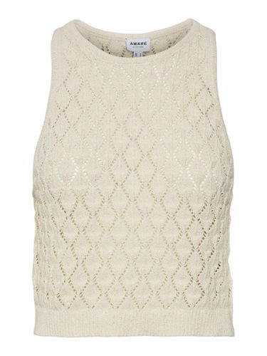 Evelyn Crochet Top - Beige - Vero Moda - Modalova