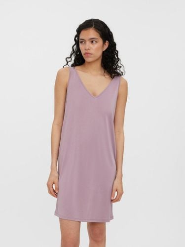 Filli V -Neck -Kleid - Elderberry - Vero Moda - Modalova