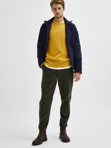 Slimtape-Repton Cord Pants - Waldnacht - Mann - Selected Homme - Modalova