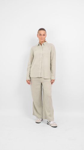 Tokyo Leinen Pants - Desert Sage - ONLY - Modalova