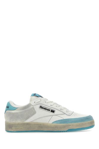Two-tone leather and suede Club C sneakers - REEBOK - Modalova