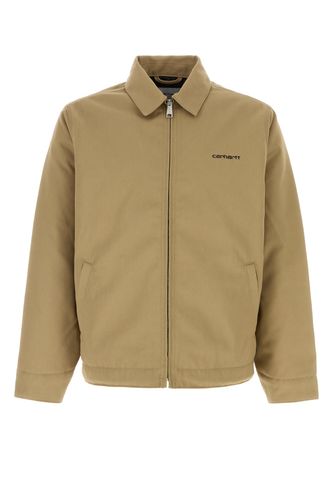 Beige canvas Module Script Jacket - CARHARTT WIP - Modalova
