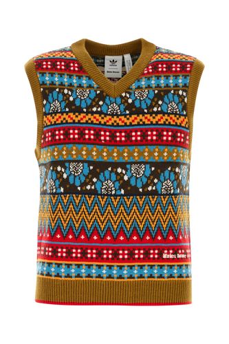 Embroidered acrylic blend X Wales Bonner vest - ADIDAS - Modalova
