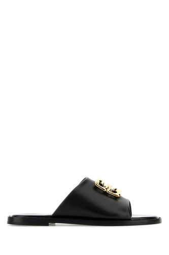 Leather 4G Liquid slippers - GIVENCHY - Modalova