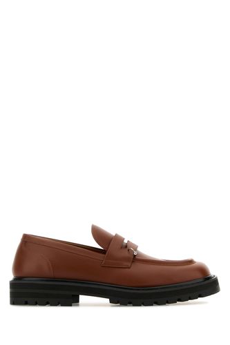 MARNI Caramel leather loafers - MARNI - Modalova