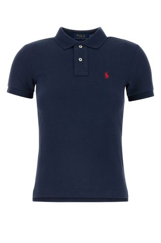 Navy piquet polo shirt - POLO RALPH LAUREN JR - Modalova
