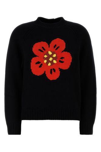 KENZO Black cotton blend sweater - KENZO - Modalova