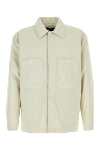 Ivory nylon padded jacket - HERNO LAMINAR - Modalova